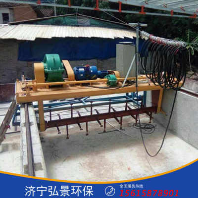 畜禽粪便槽式翻抛机占地面积 翻抛均匀吗