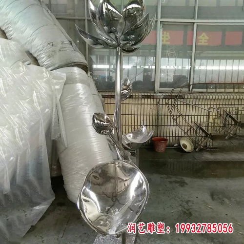 不锈钢荷花雕塑价格历史低价 三沙荷花不锈钢雕塑加工厂